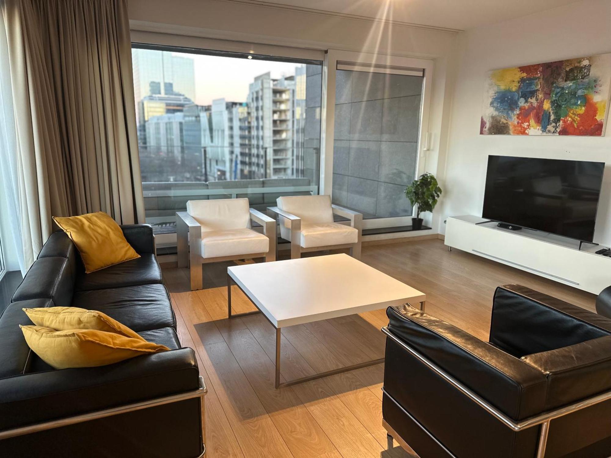 Apartment With Balcony In Brussels Center מראה חיצוני תמונה