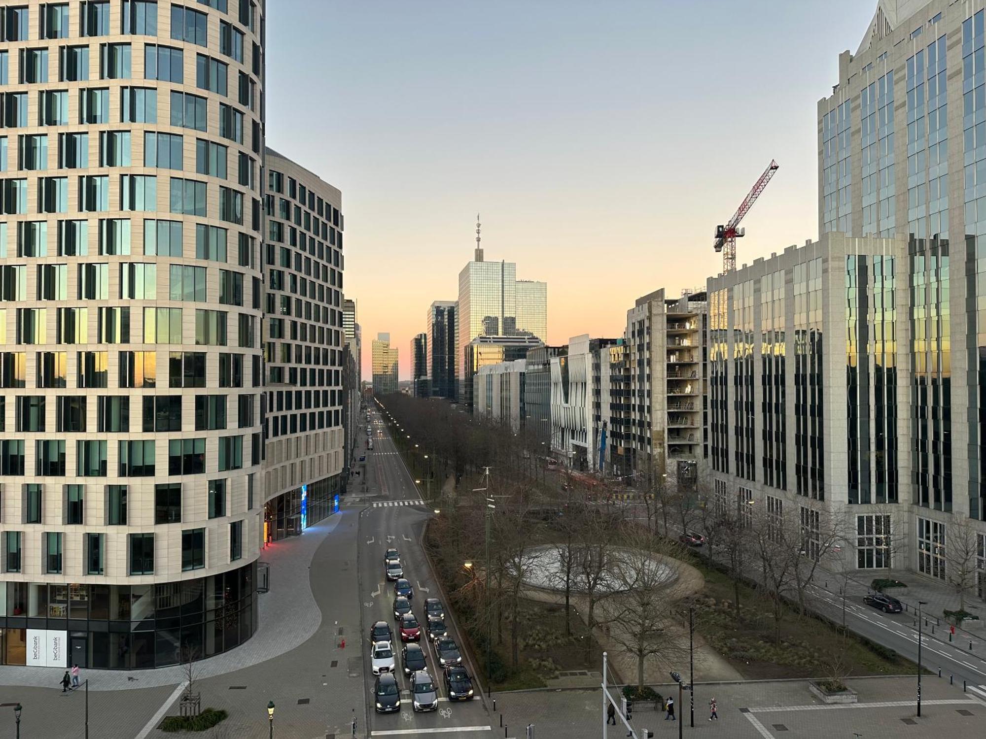 Apartment With Balcony In Brussels Center מראה חיצוני תמונה